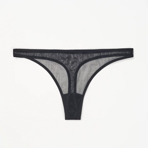 Else Bare Minimal Thong in Black - Picture 1 of 1